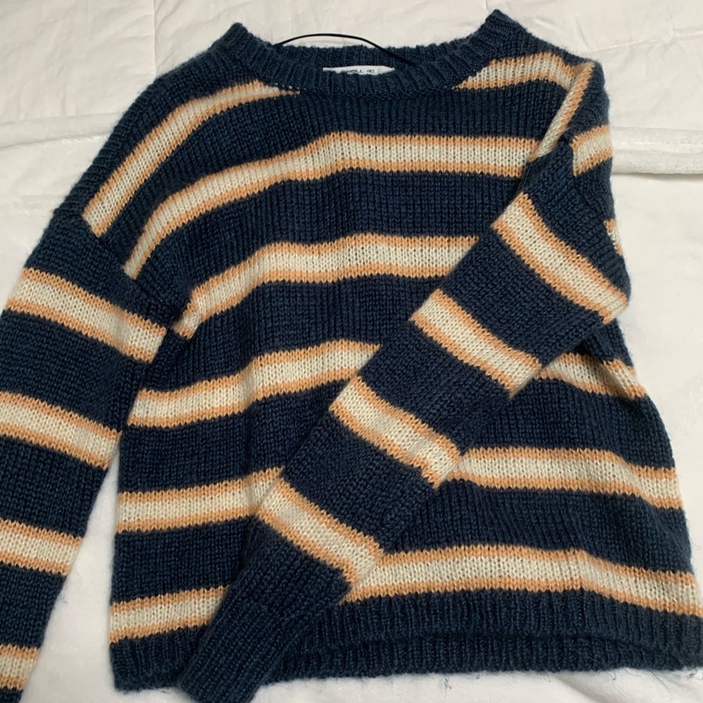 stripped sweater